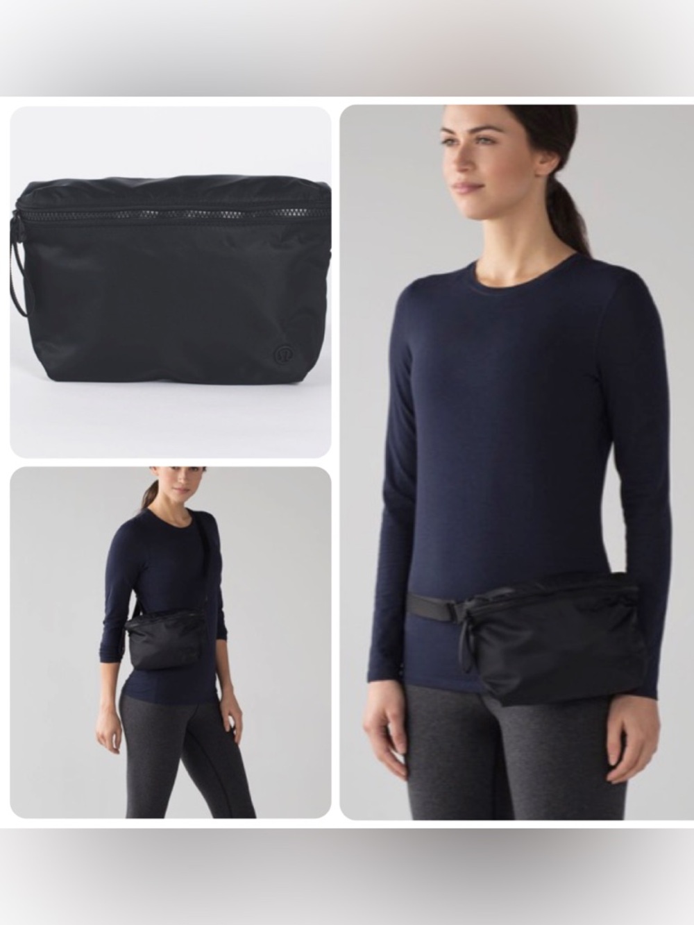 EUC Lululemon Go Lightly Belt Bag 3L *Black